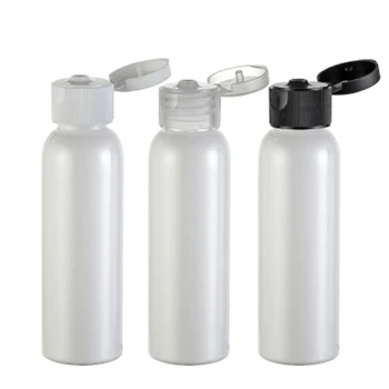

Free shipping 30pcs/lot 60ml ablate Flip top cap refillable bottle Bottles Transparent Small Empty Bottle