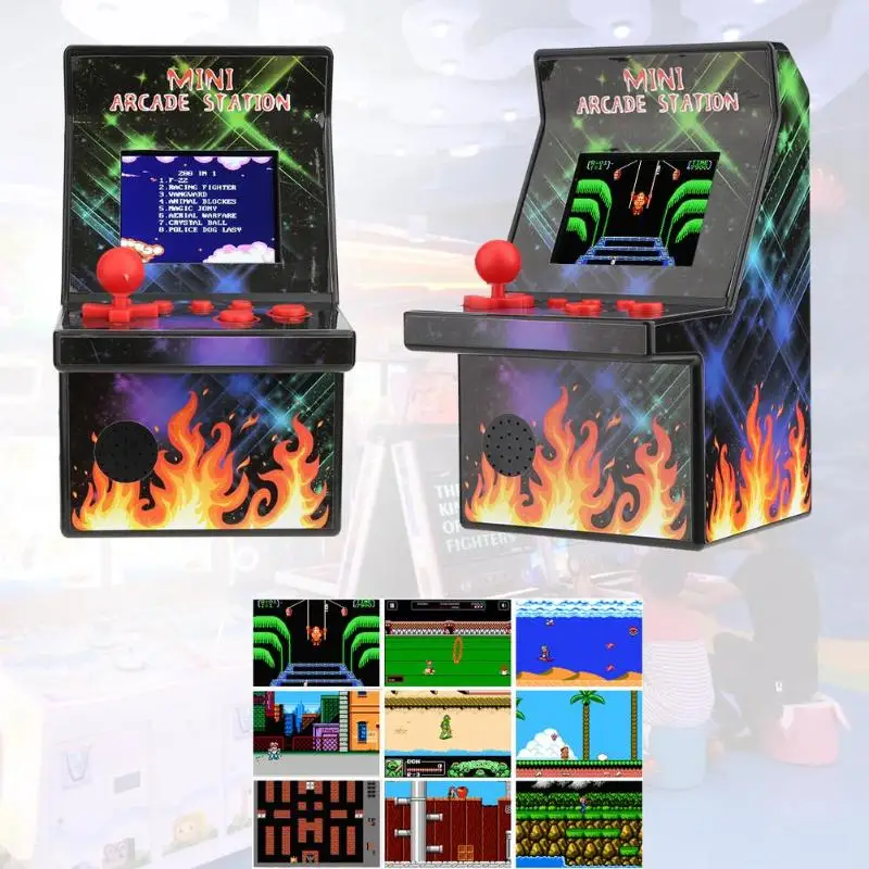 

Runsnail Portable Retro Handheld Game Console 8-Bit Game Machine Mini Arcade Games Built-in 240 Classic Games for Kids