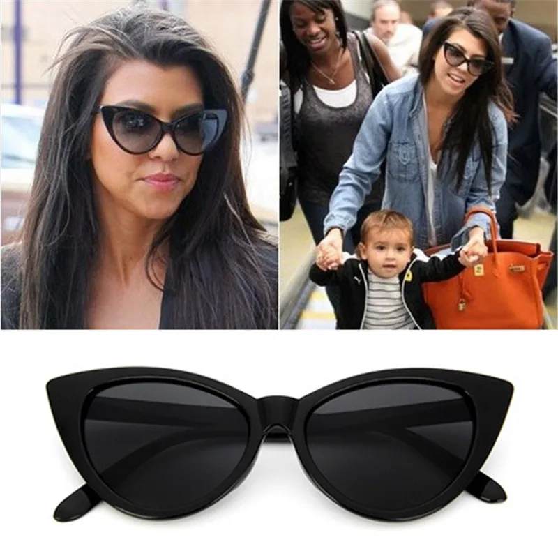 

2019 Luxury brand women's sunglasses Fashion Vintage Retro Cat Eye Sunglass Lady Female Sun Glasses For Women ray bann lunette