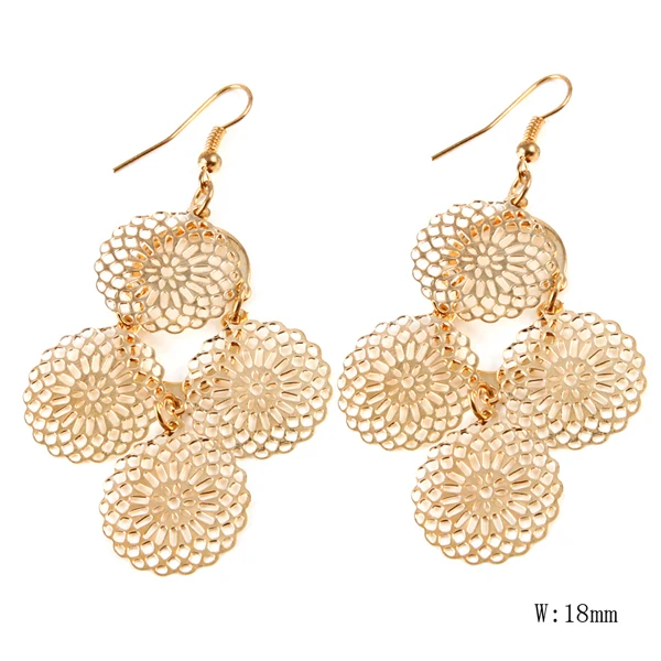 

TF-120 Vintage Imitation Stone Round Gypsophila Crystal Stud Earring Hypoallergenic Engagement Wedding Earrings