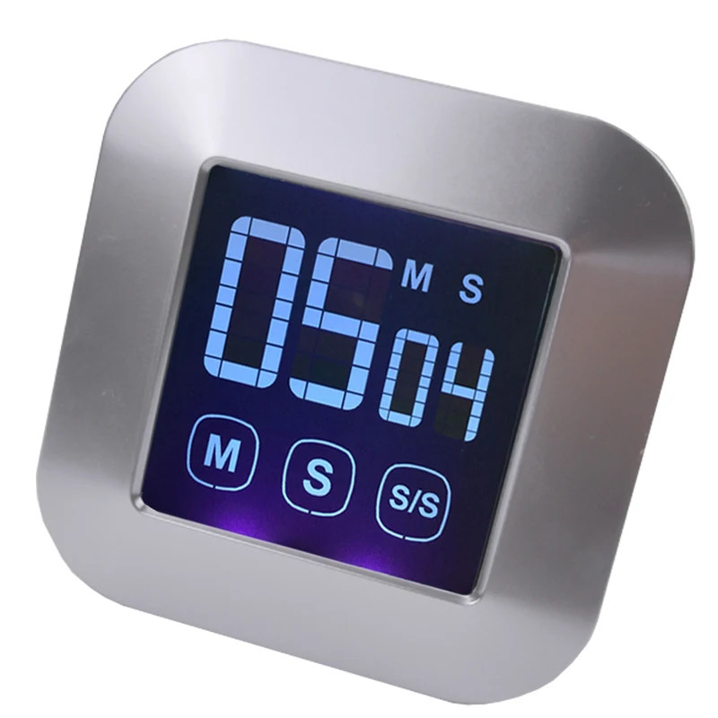 

Free shipping, large LED screen touch screen kitchen timer, electronic digital cooking timer