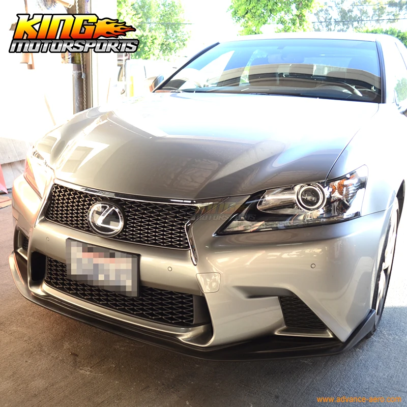 Подходит для 2013 Lexus GS350 450 Sk Стиль передний бампер спойлер PU