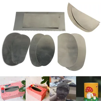 

10 Pcs Art Crafts Stainless Steel Graver Clay Sculpture Ceramic Arts Crafts Tool