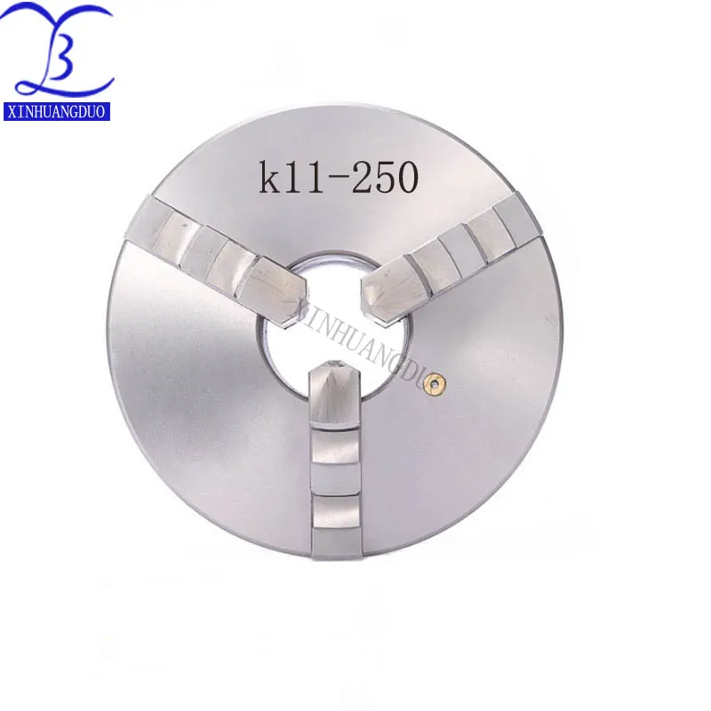 

K11-250 3 jaw chuck/250MM manual lathe chuck/3-Jaw Self-centering Chuck Rotary Axis Drilling Milling Machine