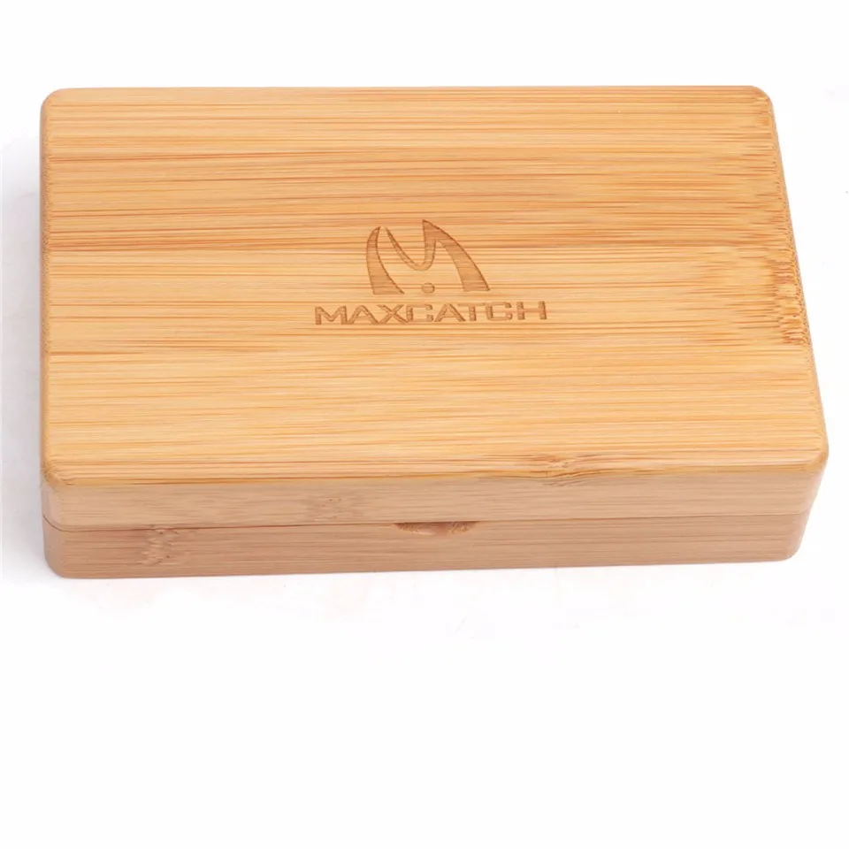 Maximumcatch классическая деревянная коробка для ловли нахлыстом бамбуковая натуральная коробка для ловли нахлыстом и микрощелевая пена с 36 шт Сухих Мух комбо