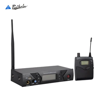 

New Wireless in ear Monitor System ear monitoring systems Wireless Stage Monitor System IEM bodypack monitor with USB Input