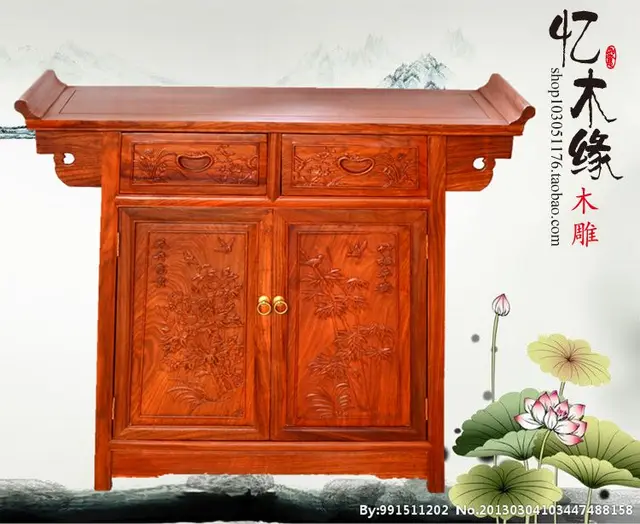 Rosewood Furniture, Rosewood Wooden Head, Solid Wood Antique Buddha Rosewood furniture, rosewood wooden head, solid wood antique Buddha cabinets, entrance, dining - Rosewood Furniture, Rosewood Wooden Head, Solid Wood Antique Buddha