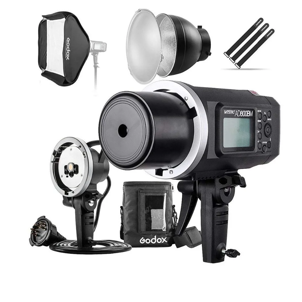 

Godox AD600BM 600Ws GN87 HSS Flash Strobe Monolight with 8700mAh Battery CD50