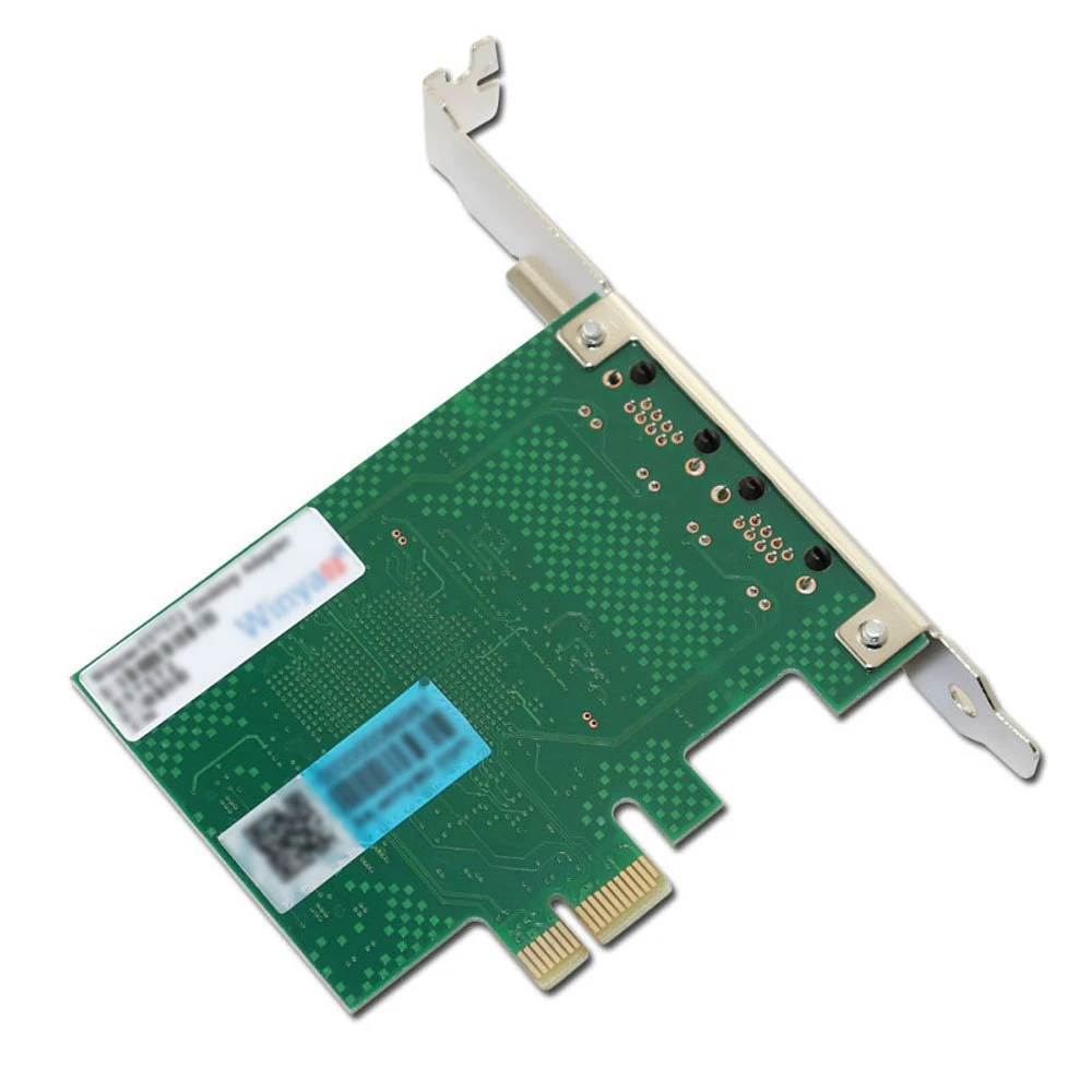 Сетевая карта E575T2 с двойным портом PCI E X1 гигабитная Ethernet 10/100/1000 Мбит/с LAN адаптер