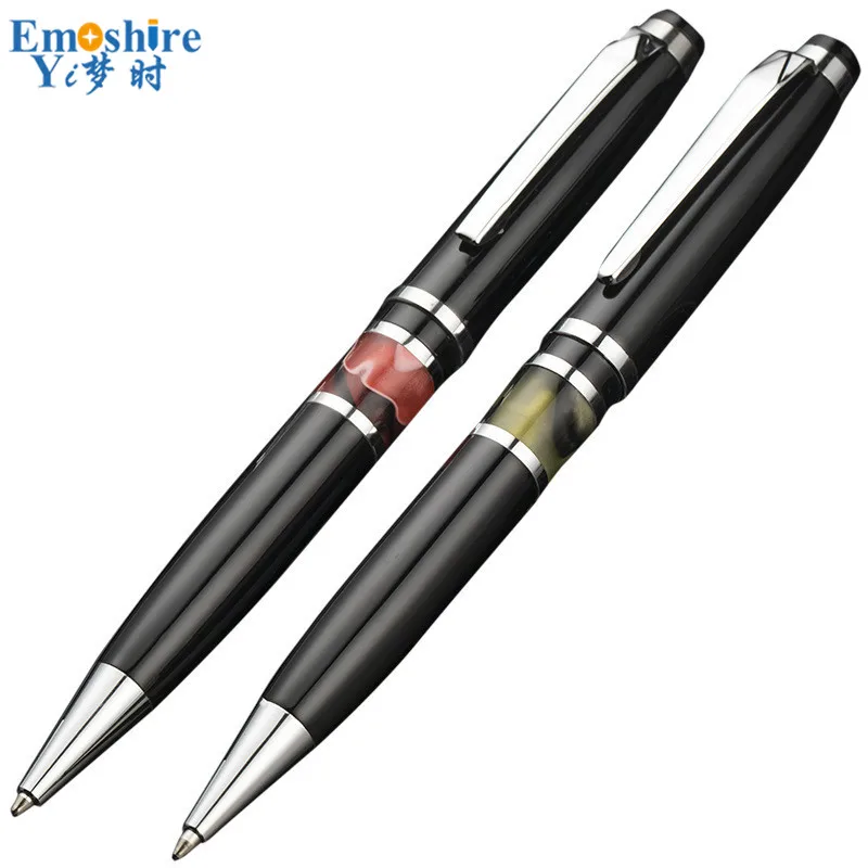 EMOSHIRE Factory Outlet Metal Acrylic Ballpoint Pen In Oil Pen Advertising Gift Pen Custom LOGO On A Generation (4)