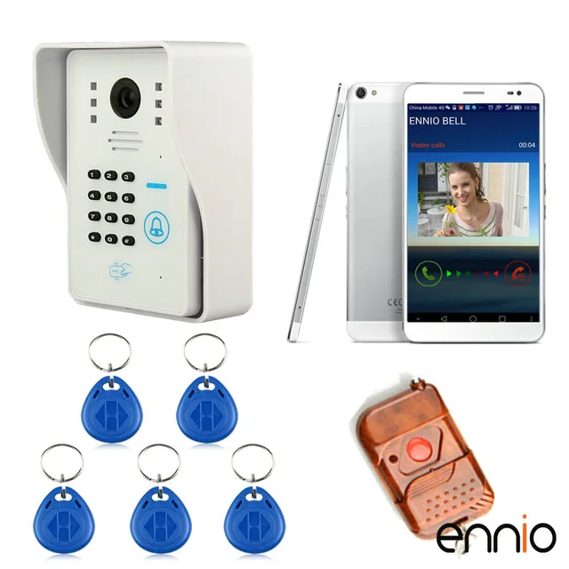 Эннио SY WI-FI 003ids Водонепроницаемый RFID Дверь доступа IOS Android-смартфон Управление ИК