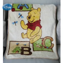 Disney Baby Микки Минни Маус Raschel плюшевый теплый плед бросок 80x120 см для маленьких мальчиков и девочек на кровать/диван/Самолет/кроватка