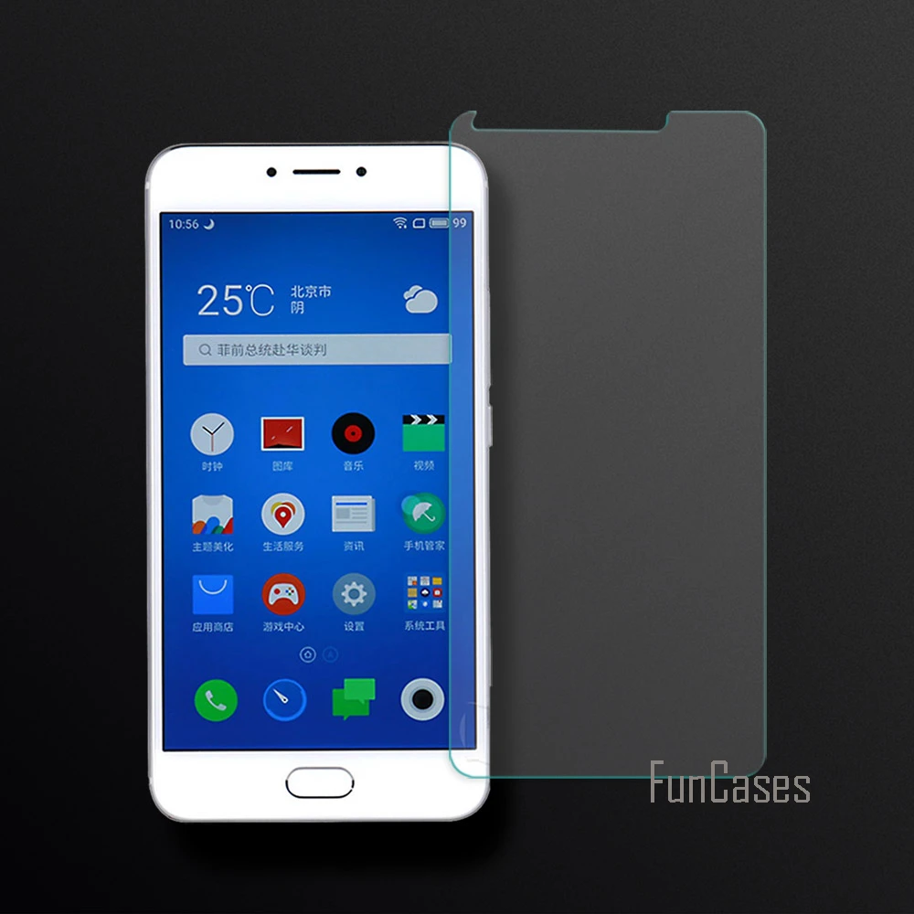 Полный coverge закаленное Стекло для Meizu MX6 Экран протектор Плёнки 2.5D изогнутый край