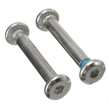

2 Set of Luggage Suitcase Replacement Wheels Axles Deluxe Repair Tool OD 68mm