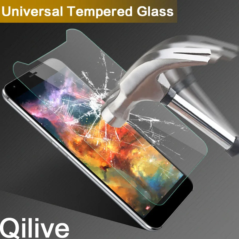 

Universal Protection Tempered Glass Film For Qilive Q4688 5.0 inch 9H 2.5D Screen Protector For Qilive Q4046 Q 446