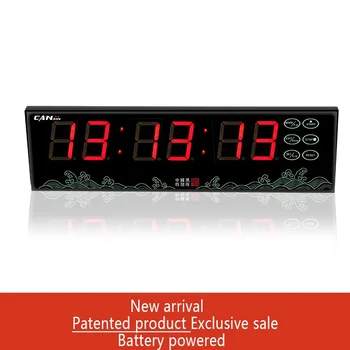 

[GANXIN] battery powered led countdown count up timer stopwatch clock modern design smart clock child alarm clock