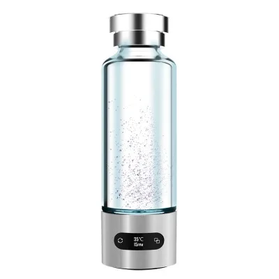 

480ml Hydrogen-rich Water Generator Bottle Titanium Japanese Water Ionizer Maker Hydrogen Water Filter Pitcher Alkaline Water