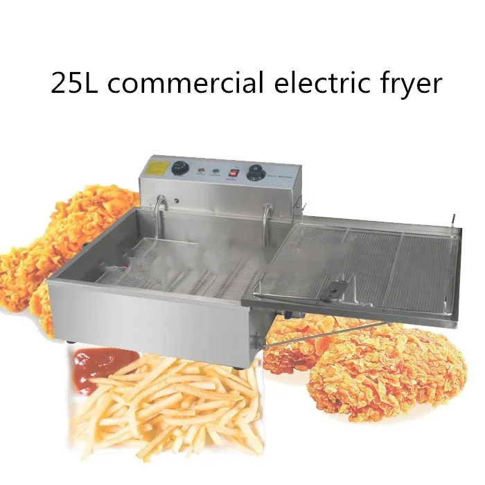2017 new arrival 25L automatic electric fryer ,donut frying machine