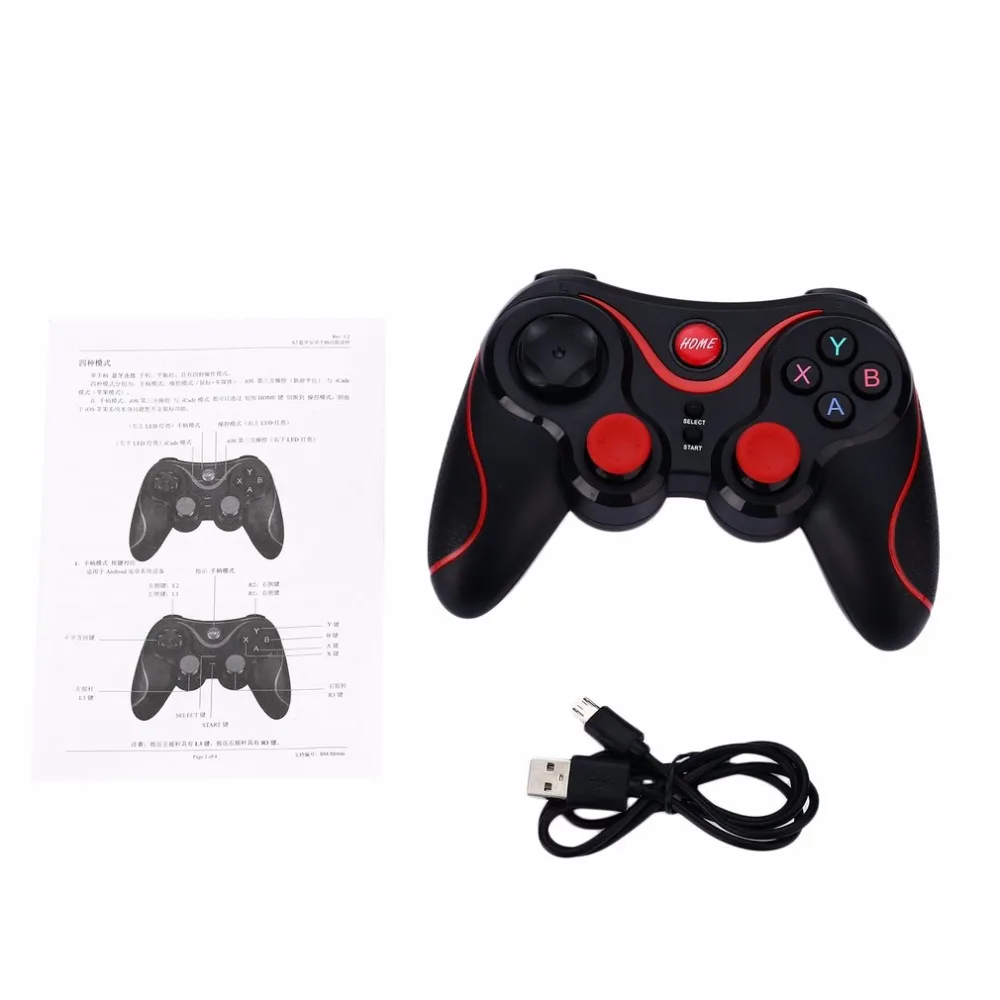 

Bluetooth Gamepad Wireless Joystick Joypad Gaming Controller Remote Control For Tablet PC For Android Smartphone With Holder