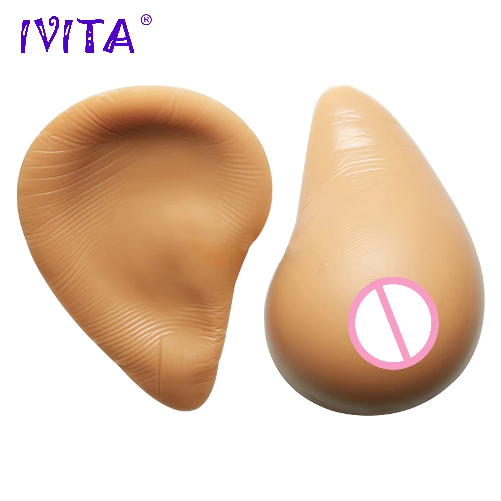 

IVITA 4100g Spiral Huge Realistic Breast Forms For Crossdresser Drag Queen Transvestite Mastectomy Hot Soft Silicone Breasts
