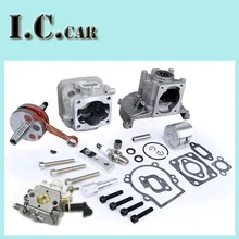 30 5CC 4 bolt engine set with 30 5CC cylinder 30 5cc crankshaft assembly ruixing spark