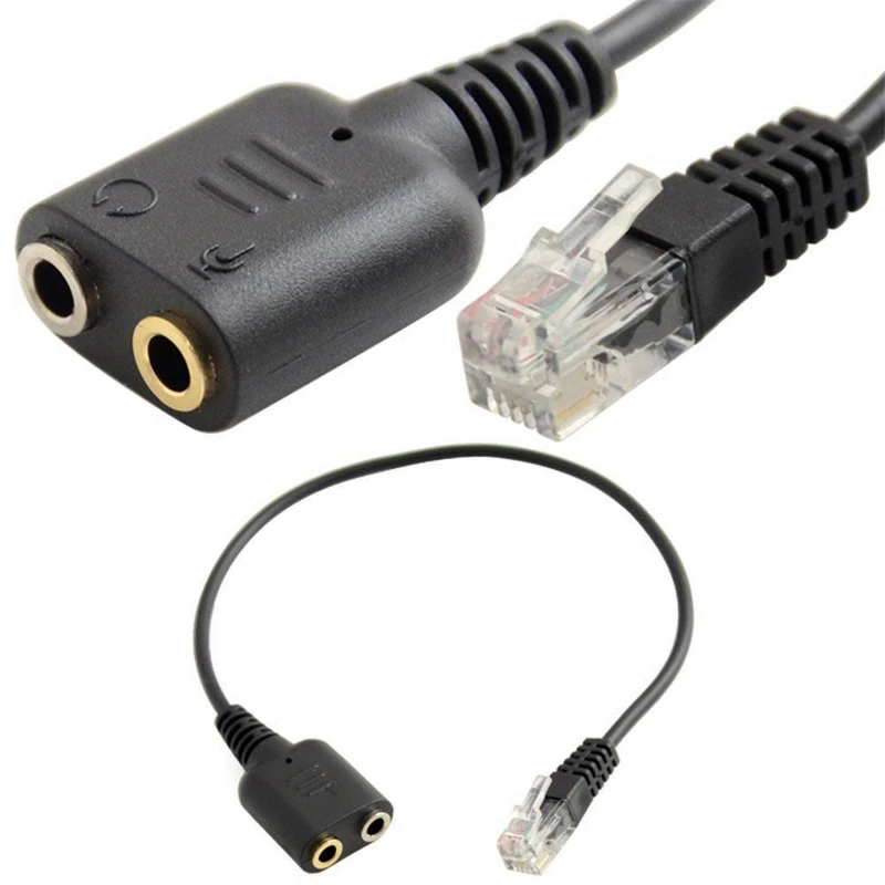 3.5mm to RJ9 Jack Adapter Converter (5)