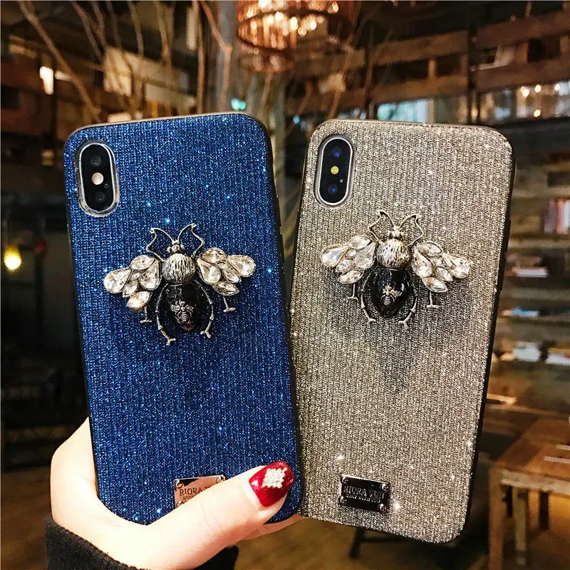 bling bling luxury cute iphone 6 6s 7 8 plus x xr xs max case  (1)