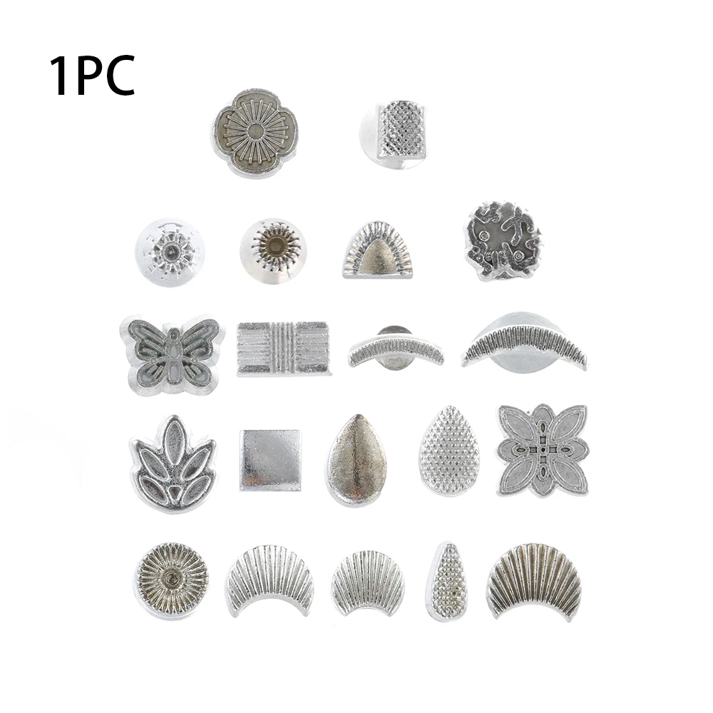 

11cm Metal Leather Working Saddle Making Tools Carving Leather Craft Stamps Leather Stamping Solid DIY Printinting Staming
