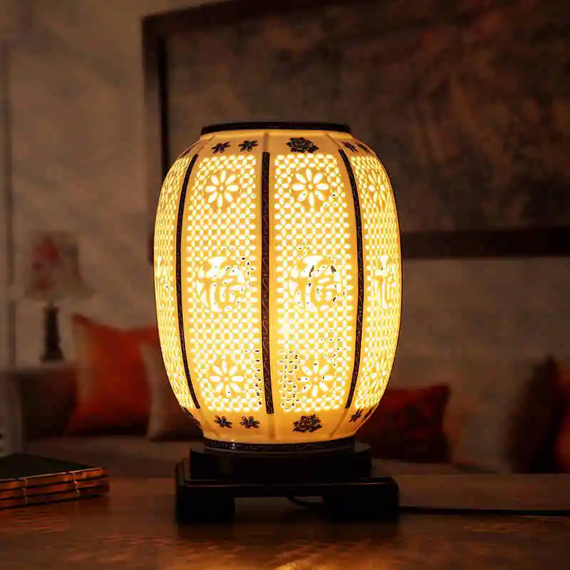 Bedroom vintage table lamp china living room Table Lamp for wedding decoration bedside lamp table (4)