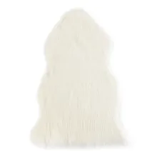 Нескользящий коврик из искусственной шерсти, кожаные ковры для ванной комнаты, теплый дверной коврик для гостиной, мягкие коврики, украшение для ковриков в прихожей# Z