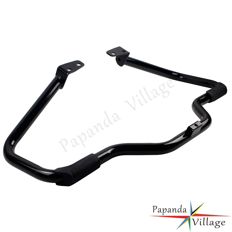 

Black Motorbikes Highway Engine Guard Crash Bars Protection For Harley Dyna Street Bob Fat Bob Low Rider Wide Glide FXDB FXDF