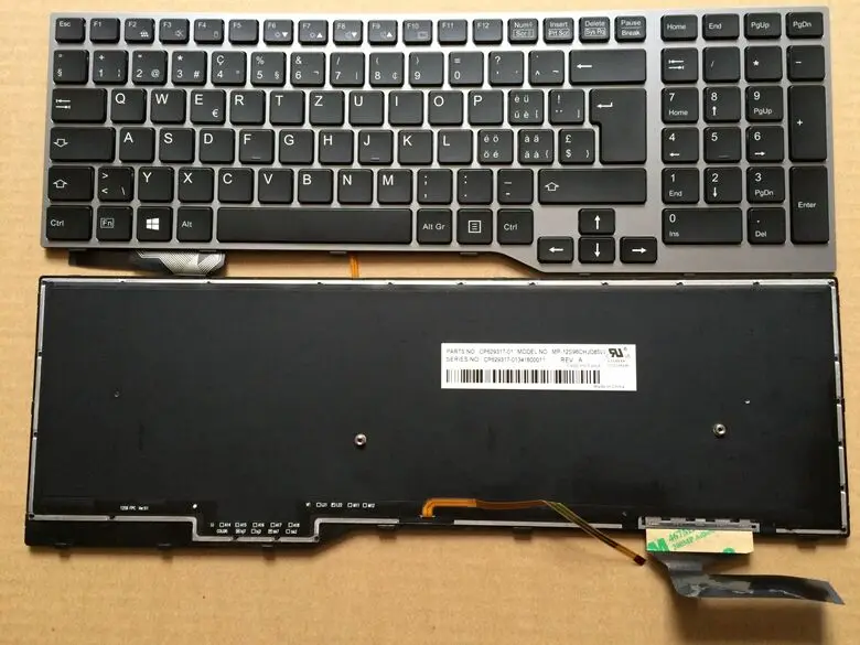 

New Laptop keyboard for Fujitsu Lifebook E753 E754 FRENCH/BELGIAN/SWISS/US