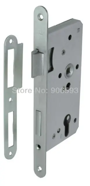 6pcs lot free shipping Modern stainless steel mortise door 