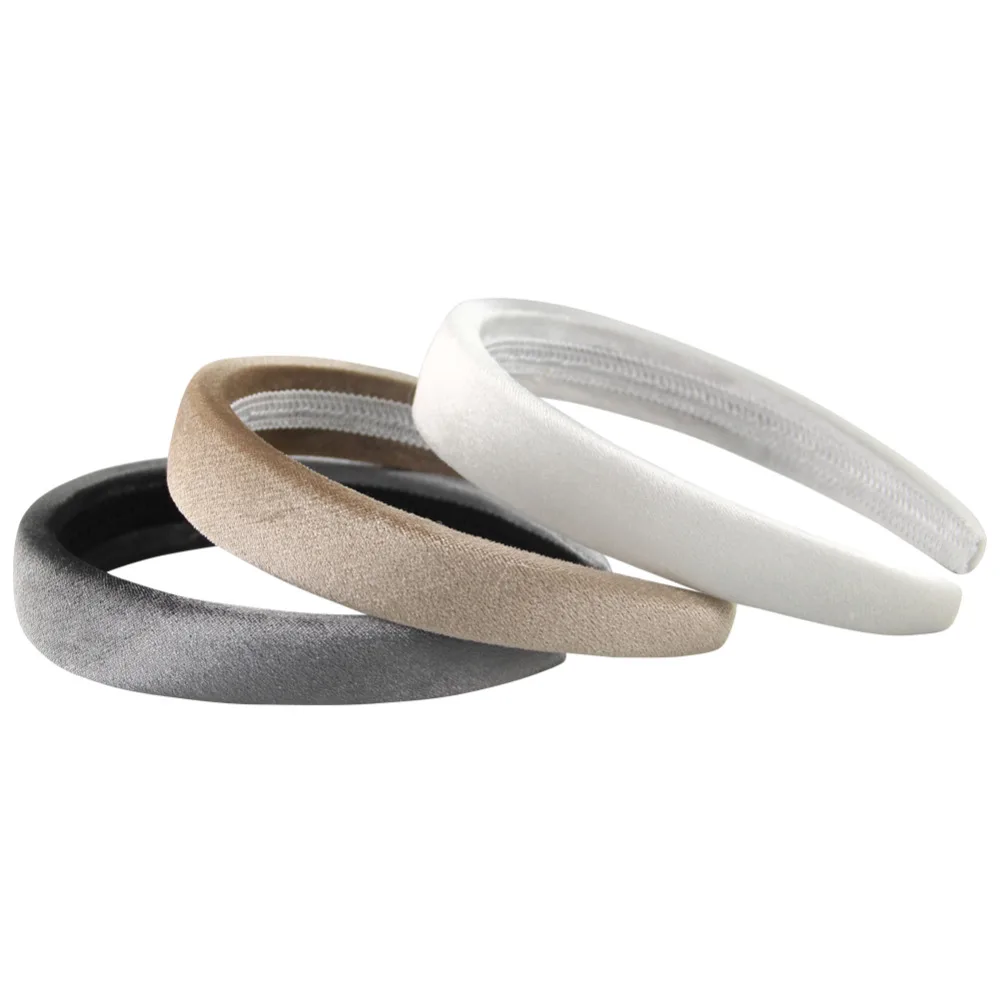 

1Pcs Solid Female Hairband Fashion Casual Sport Headwear Lovely Hair Accessories for Girl Ladies Mixed 3 colors