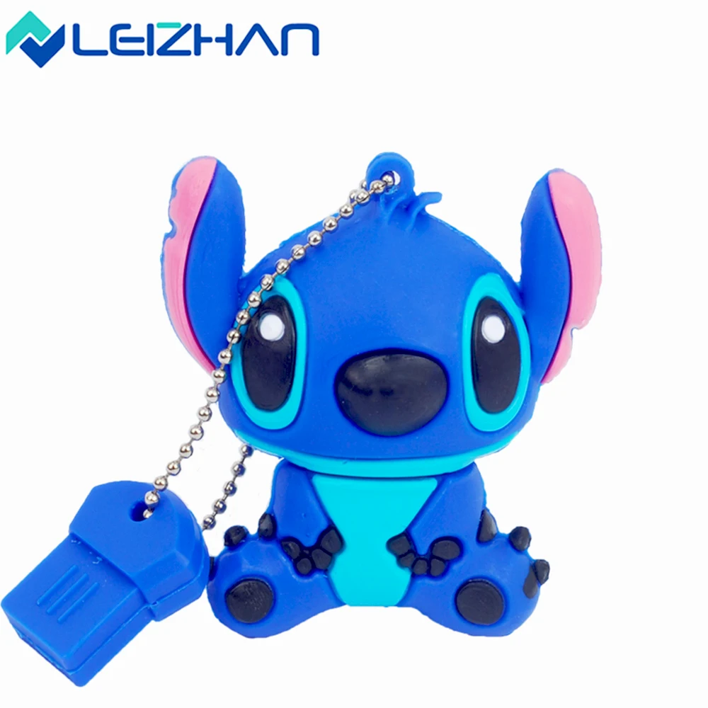  LEIZHAN cartoon USB flash drive  pendrive 64GB 32GB 16GB 8GB plate stitch  pen drive usb stick memory stick Wholesale U disk 
