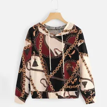 Пуловеры с принтом женские Модные Винтажные толстовки с принтом тонкий свитер Свободная рубашка с длинными рукавами Топ abrigos mujer invierno