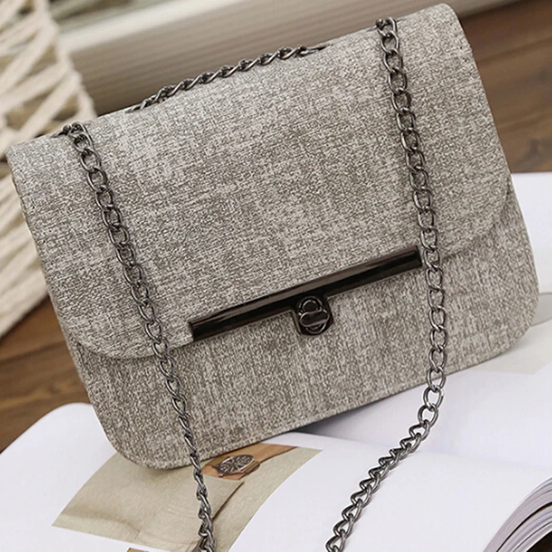 

Fashion Women Shoulder Bag Chain Strap Flap Designer Handbags Clutch Bag Ladies Messenger Bags Metal Buckle Small Crossbody