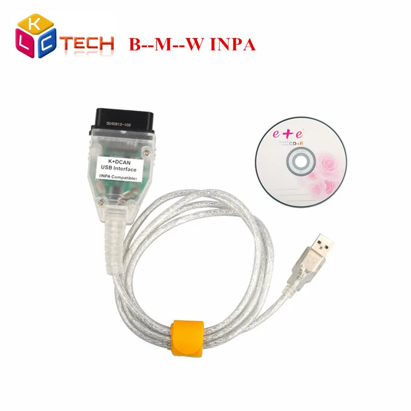 

2019 Newest For B---M--W INPA K+CAN K CAN INPA USB Interface Full Diagnostic For B----M--W From 1998 To 2008