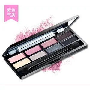 8 Colors Eye Shadow Eye Makeup Art Mineral Shimmer Make up Pallete Smoky Cosmetics For Women Gift - Цвет: 01