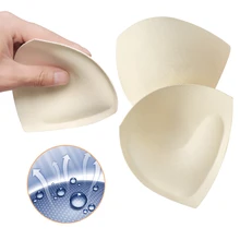 2 шт. Силиконовые вставки пуш-ап Incrassation съемные усилитель подкладки бюстгальтера купальник бикини бюстгальтер с подтяжкой ленты интимные аксессуары