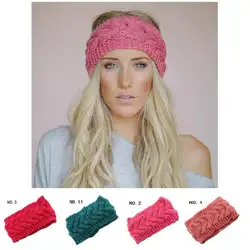 2018 новый глава Обёрточная бумага широкий ухо теплым Hairband Женские аксессуары для волос для Для женщин леди волосы Инструменты для укладки