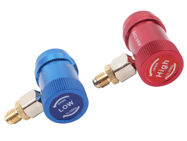 R1234yf Quick Couplers Adapters Adjustable 1/4