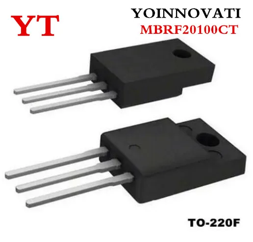 

Free shipping 10pcs/lot MBRF20100CT MBRF20100 20100CT 20100 TO-220F IC Best quality