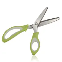 5 мм треугольные пилообразные пошивочные ножницы для шитья одежды, ножницы из ткани, ножницы с зигзагом