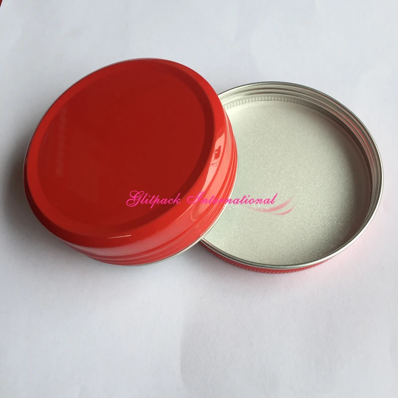 100g aluminum jar red