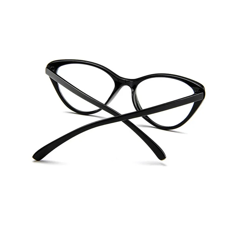 Iboode простые зеркальные Модные Винтажные мужские и женские очки кошачий глаз, очки против усталости, очки для сцены, женские и мужские очки с прозрачными линзами