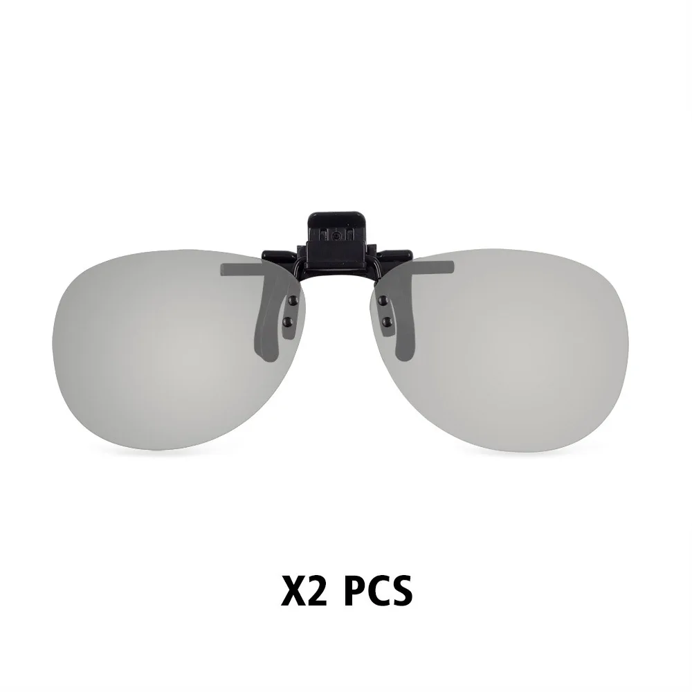 IMAX Frame Glasses Для кинематографический VR 3D очки ThundeaL 2 шт. Пассивные 3D IMAX очки Рамка толщина рамки 0,42 мм поляризованные пластиковые линзы - Цвет: IMAX Frame Glasses