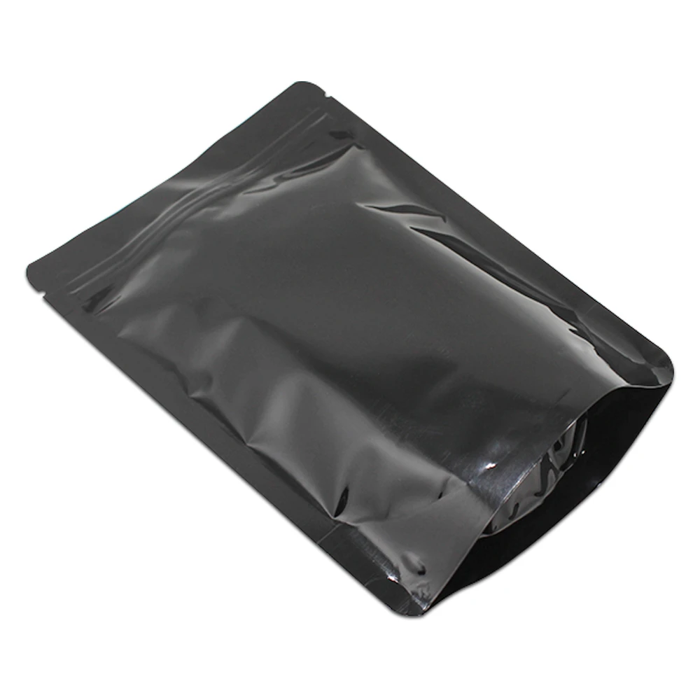 11*16 см термогерметичный стоячий пакет для продуктов со струнным замком упаковка из алюминия цветная майларовая фольга кофе гайки мешок для упаковки конфет