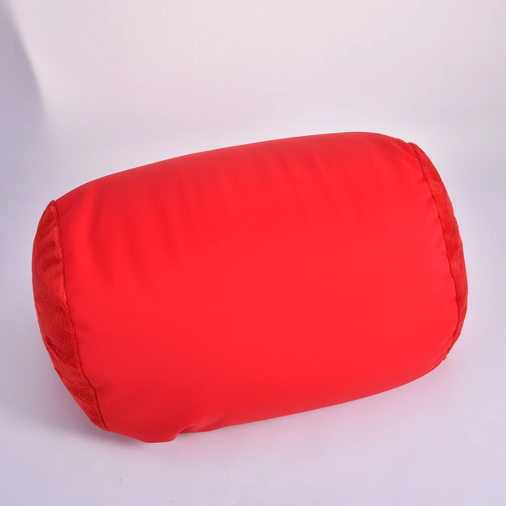 Пены памяти цилиндрической формы дорожная подушка для шеи головки автомобиля надувная подушка для отдыха для путешествий офис сон подголовник подушка Шейная подушка