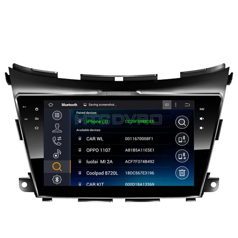 Cheap YMODVHT 10.1inch Octa Core 4GB+32GB Android 9.0 Car DVD Player for Nissan Murano 2015-  Radio Stereo GPS Navigation 4